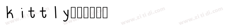 kittly原始字体转换