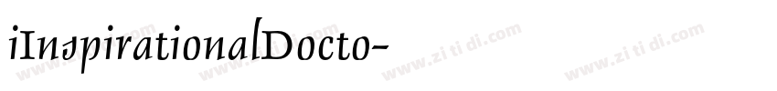 iInspirationalDocto字体转换