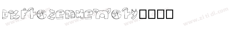 DKFrozenMemory字体转换