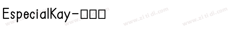 EspecialKay字体转换