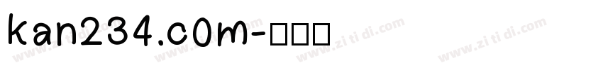 kan234.c0m字体转换