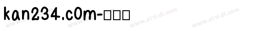 kan234.c0m字体转换