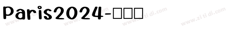 Paris2024字体转换