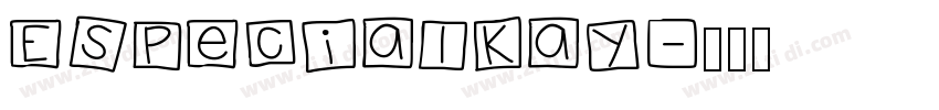 EspecialKay字体转换