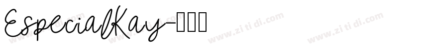 EspecialKay字体转换