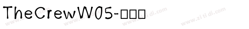TheCrewW05字体转换