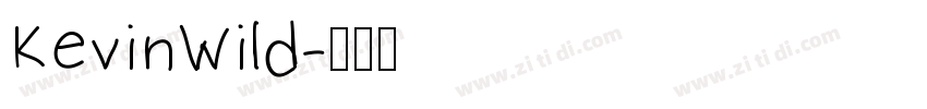 KevinWild字体转换