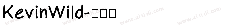 KevinWild字体转换