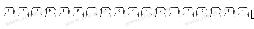 PhoneKeyCapsThree字体转换