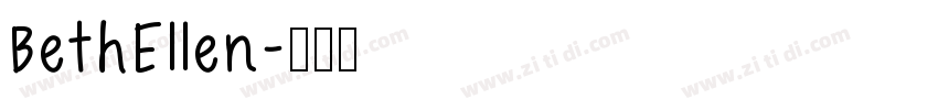 BethEllen字体转换