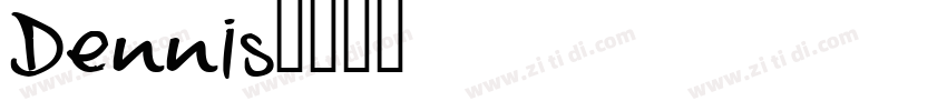 Dennis字体转换