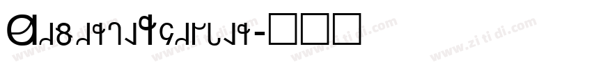 DesertaRgeular字体转换