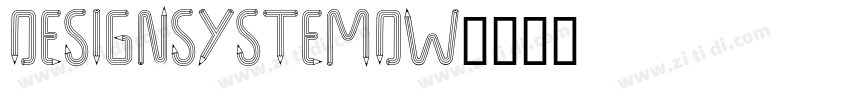 DesignSystemDW字体转换