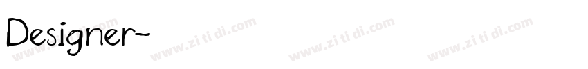 Designer字体转换