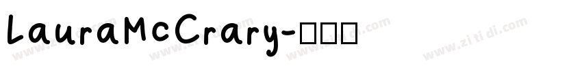 LauraMcCrary字体转换