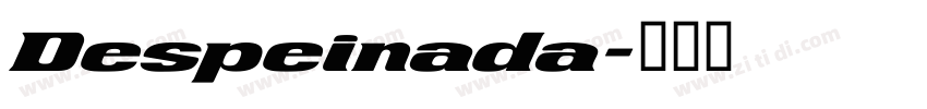 Despeinada字体转换