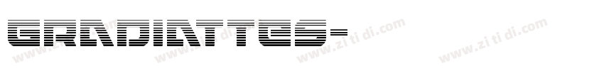 Gradiattes字体转换