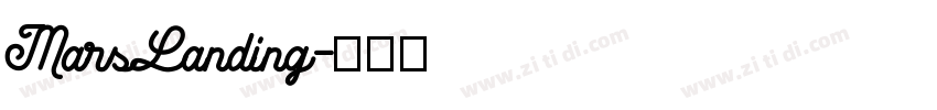 MarsLanding字体转换
