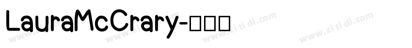 LauraMcCrary字体转换