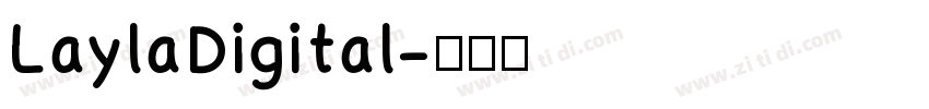 LaylaDigital字体转换