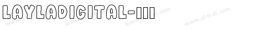 LaylaDigital字体转换