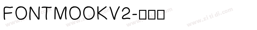 FONTMOOKV2字体转换