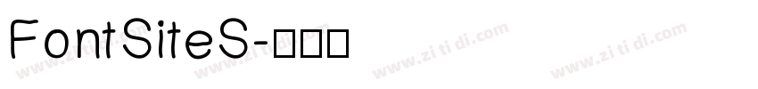 FontSiteS字体转换