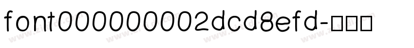 font000000002dcd8efd字体转换