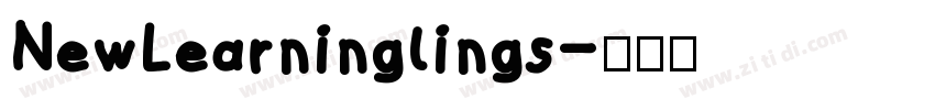NewLearninglings字体转换