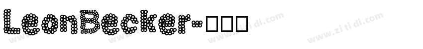 LeonBecker字体转换