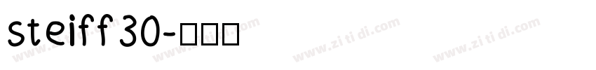steiff30字体转换