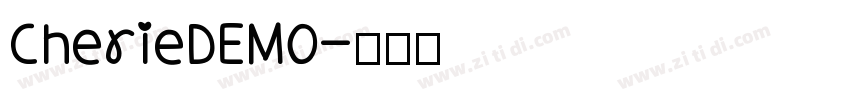 CherieDEMO字体转换