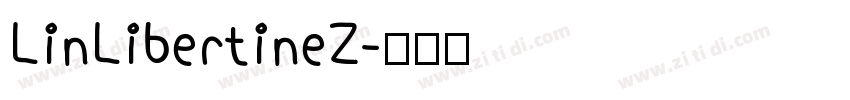 LinLibertineZ字体转换