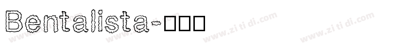 Bentalista字体转换