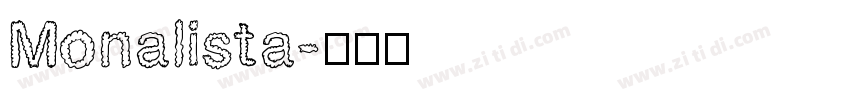 Monalista字体转换