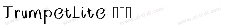 TrumpetLite字体转换