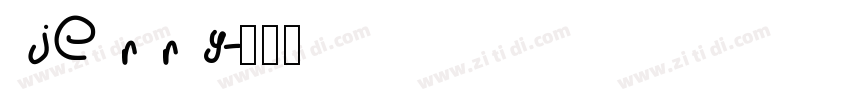 jerry字体转换