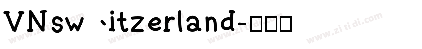 VNswitzerland字体转换