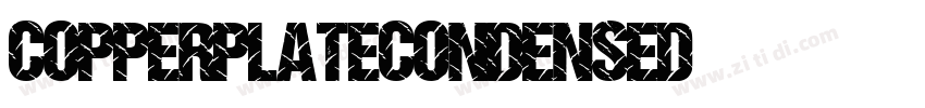 CopperPlateCondensed字体转换