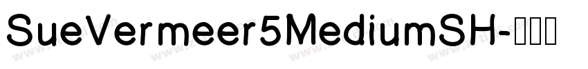 SueVermeer5MediumSH字体转换