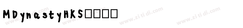 MDynastyHKS字体转换