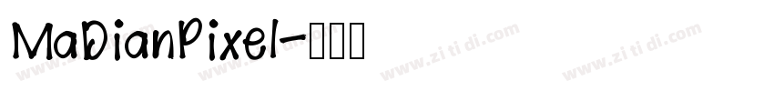MaDianPixel字体转换