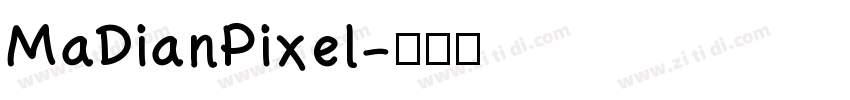 MaDianPixel字体转换