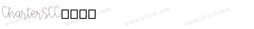 CharterSCC字体转换
