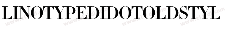 LinotypeDidotOldstyl字体转换