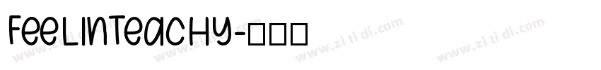 FeelinTeachy字体转换