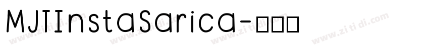 MJTInstaSarica字体转换