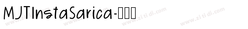 MJTInstaSarica字体转换