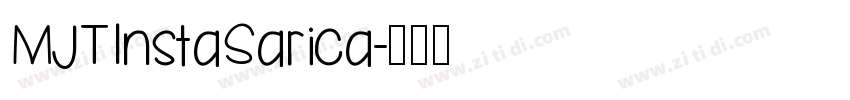 MJTInstaSarica字体转换