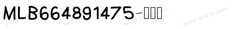MLB664891475字体转换